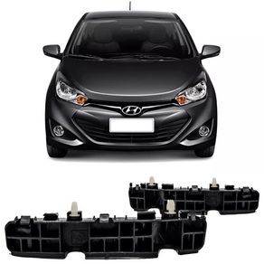 Trilho Guia Para-Choque Dianteiro Hyundai Hb20 Direita