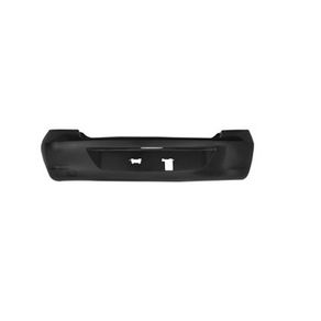 Para-Choque Traseiro Renault Clio Hatch 2006/2016 Preto Lis