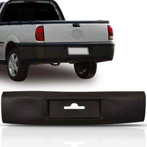 Para-Choque Traseiro Vw Saveiro Preto Fino
