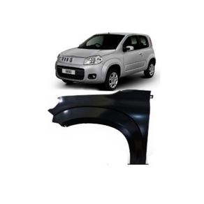 Para-Lama Fiat Uno Vivace 2011/2014 Sem Furo A Esquerda