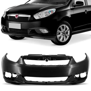 Para-Choque Dianteiro Fiat Grand Siena 2012/ Preto Liso
