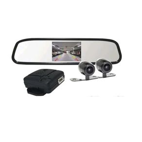 Camera Re Retrovisor Monitor de Lcd 4.3 Pol Re/ Frontal (Para-Choque/ Borboleta)