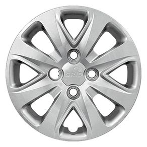 Calota Universal Aro 14 Modelo Ford Ka 15/ Prata Cubo Baixo