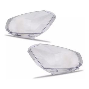 Lente Farol Esquerdo Vw Gol G6 Duplo Policarbonato