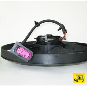 Motor Ventilador Radiador Sem Defletor 7 Pas Grande Vw Polo