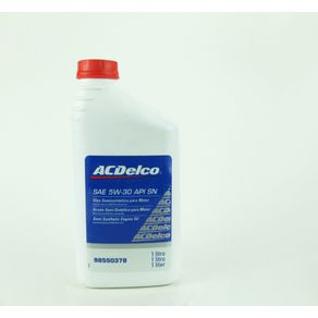 Óleo Motor 5W30 Api Sn Acdelco Sae Semi-Sintetico 1L